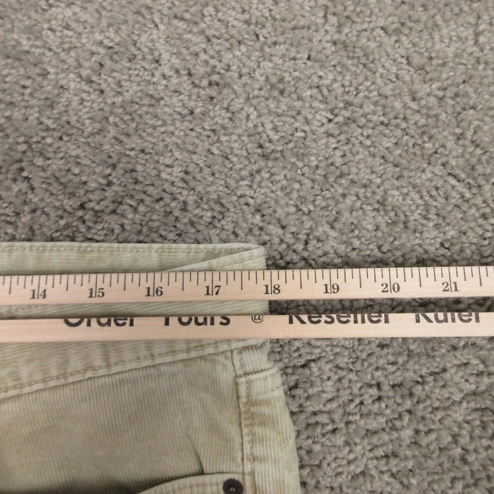 Banana Republic Pants Mens 34x30 Beige Corduroy Faded‎ Slim Fit 5 Pocket Chino